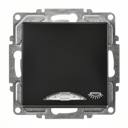 Günsan Visage Metalik Siyah Klipsli Işıklı Liht