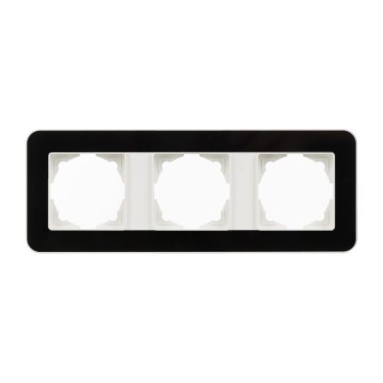 Günsan Radius Fildişi Beyazı & Jet Black Üçlü Çerçeve