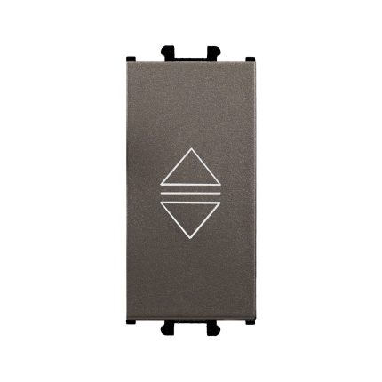 Günsan Domino Mocha Tekli Stor/Jaluzi Butonu 1M