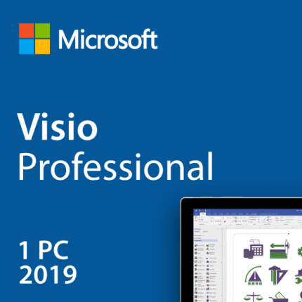 Microsoft Visio Pro 2019 ESD Dijital Lisans