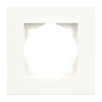 Günsan Eqona Fildişi Beyazı Tekli Çerçeve