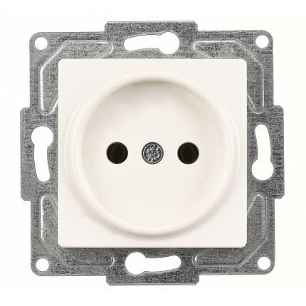 Günsan Eqona Fildişi Beyazı Priz - Vidalı