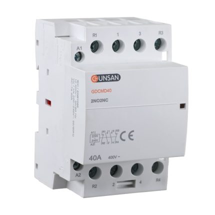 Günsan Valta Modüler Kontaktör 40A 4P 2NO+2NC