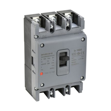 Günsan Valta Kompakt Şalter 3P 35kA Sabit 250A Üç Kutuplu
