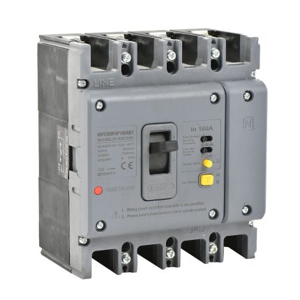 Günsan Valta Yangın Korumalı Kompakt Şalter 4P 50kA 100/300/500mA 200A