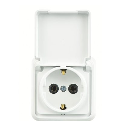 Günsan Fantasy Misya Beyaz Kapaklı Topraklı Priz