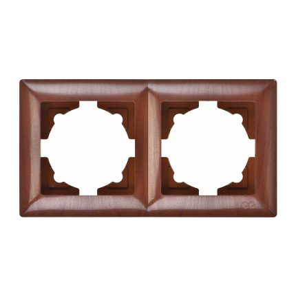 Günsan Visage Ceviz İkili Çerçeve