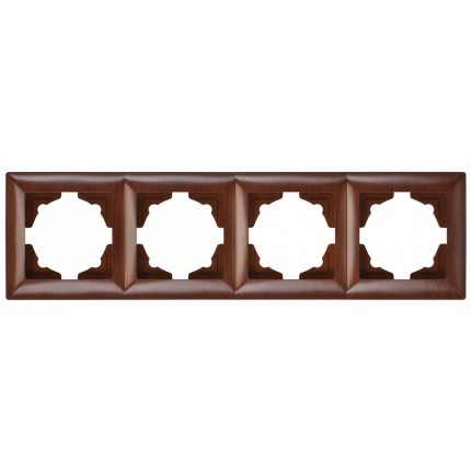 Günsan Visage Ceviz Dörtlü Çerçeve